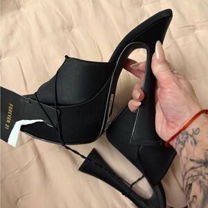 Forever 21 Sleek Black Heels